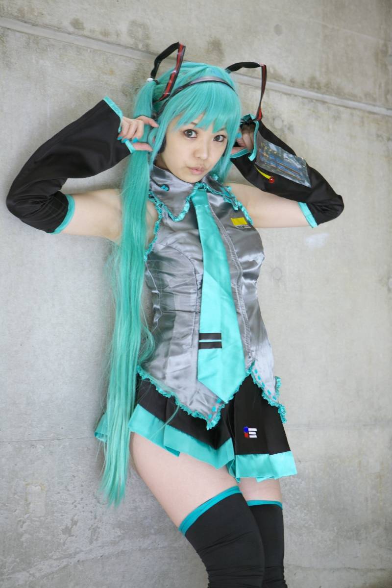 [Cosplay]Vocaloid-性感的Hatsune Mike